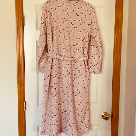 RENE ROFE Women's Plush Kitty Bathrobe NWT Size L - Picture 9 of 9